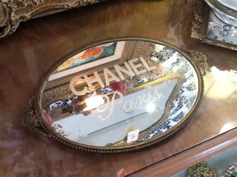 vintage Chanel mirror